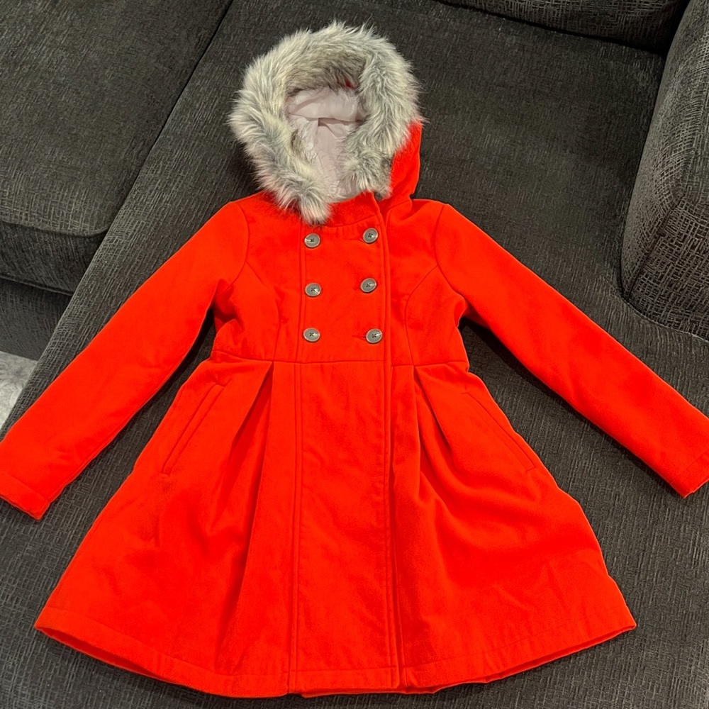 Cat & Jack Red and White Jacket